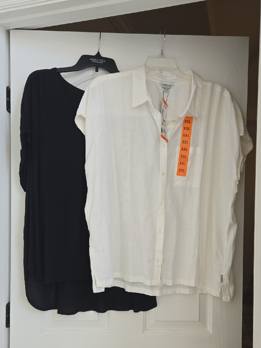 Set of 2 NWT Butttondown Summer Tops XXL